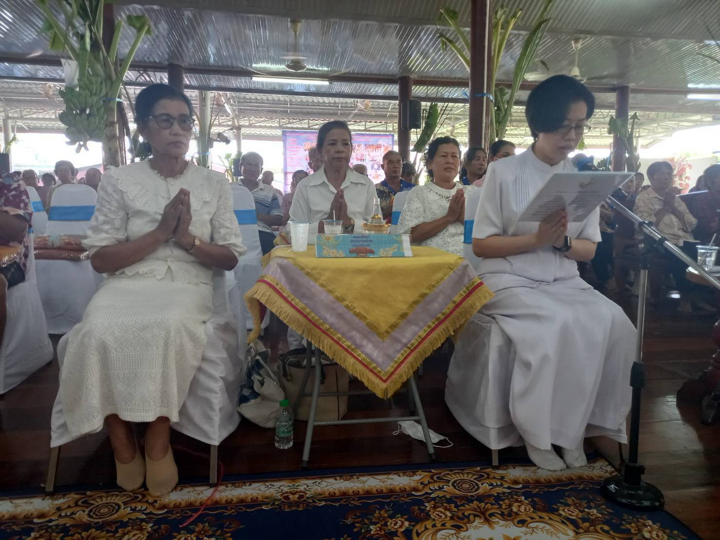 ภาพกล่าวคำถวายกฐินวัดวังพลับเหนือ