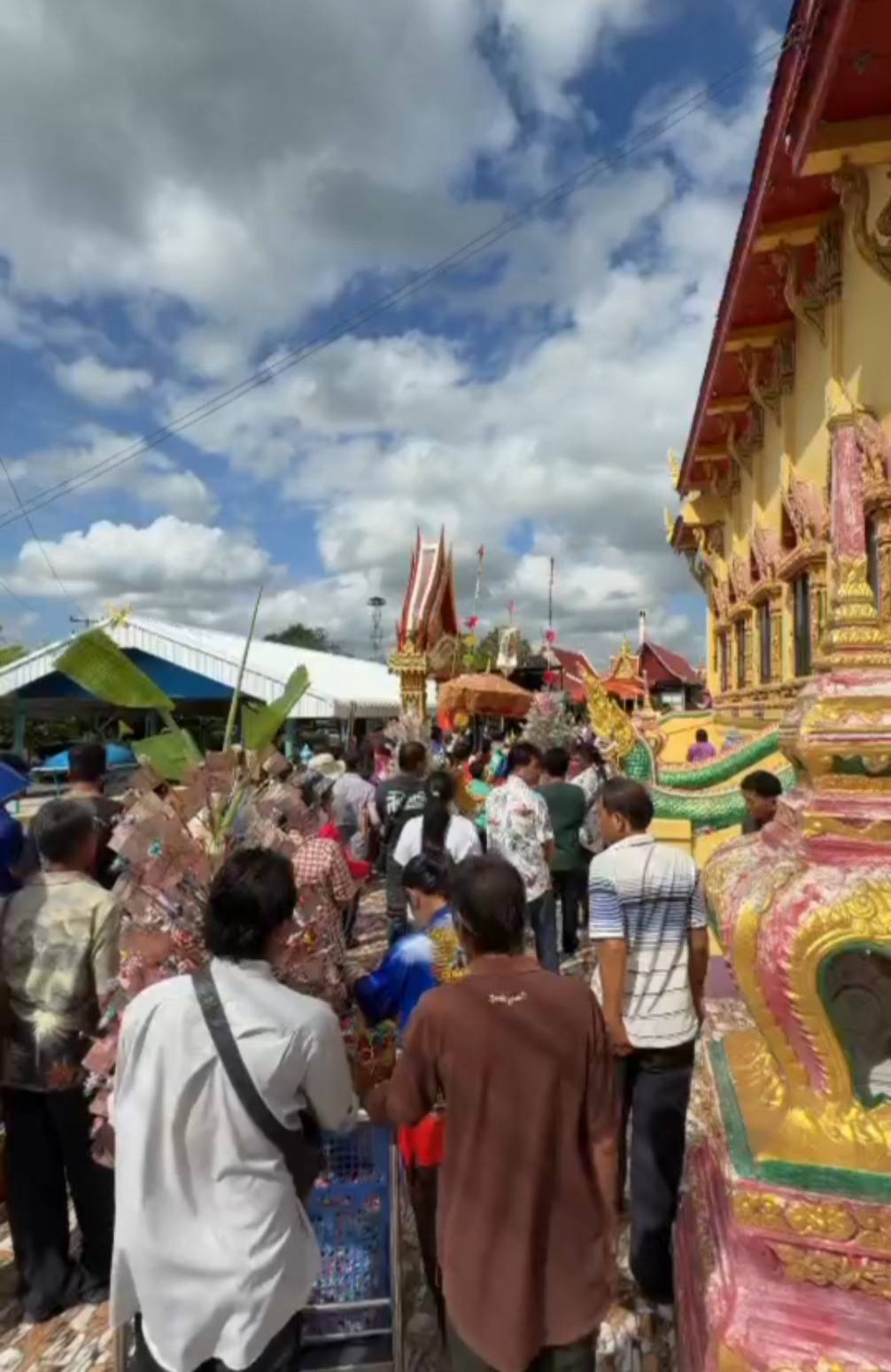 ภาพร่วมพิธีกรรมวัดวังพลับเหนือ