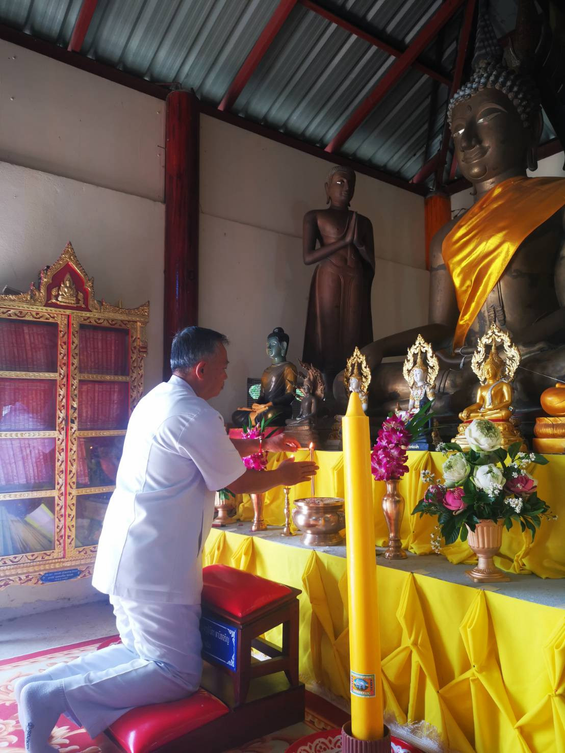 ภาพร่วมพิธีกรรมวัดหลวง(ร้าง)