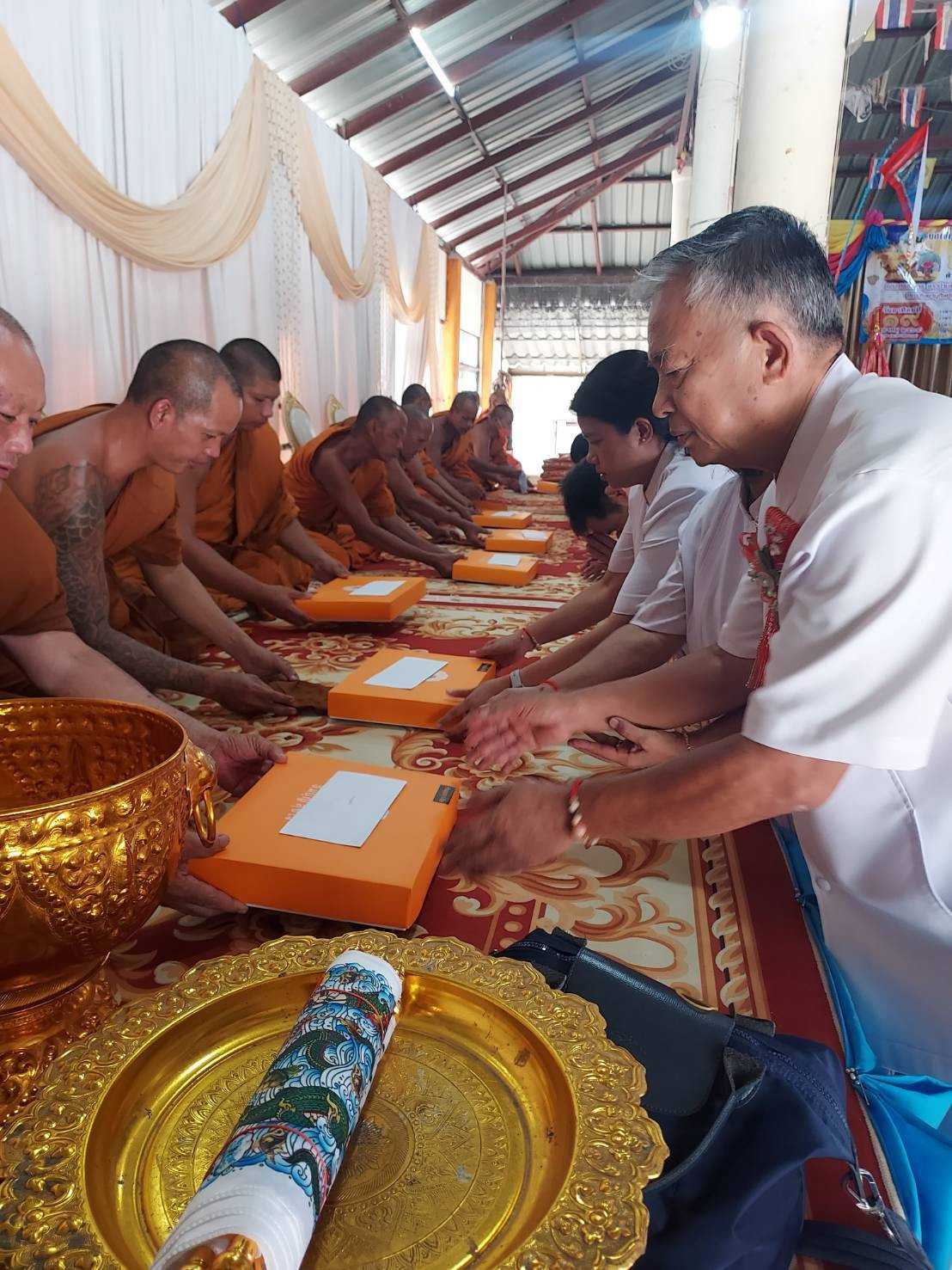 ภาพร่วมพิธีกรรมวัดหลวง(ร้าง)