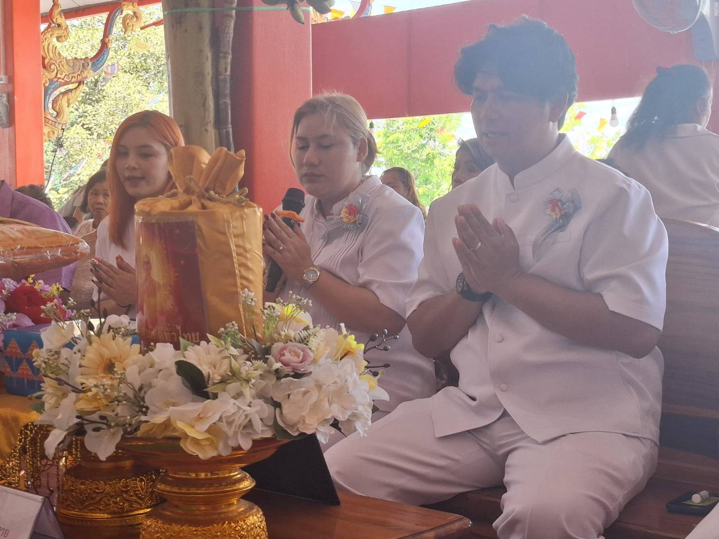 ภาพกล่าวคำถวายกฐินวัดโคกยายเกตุ