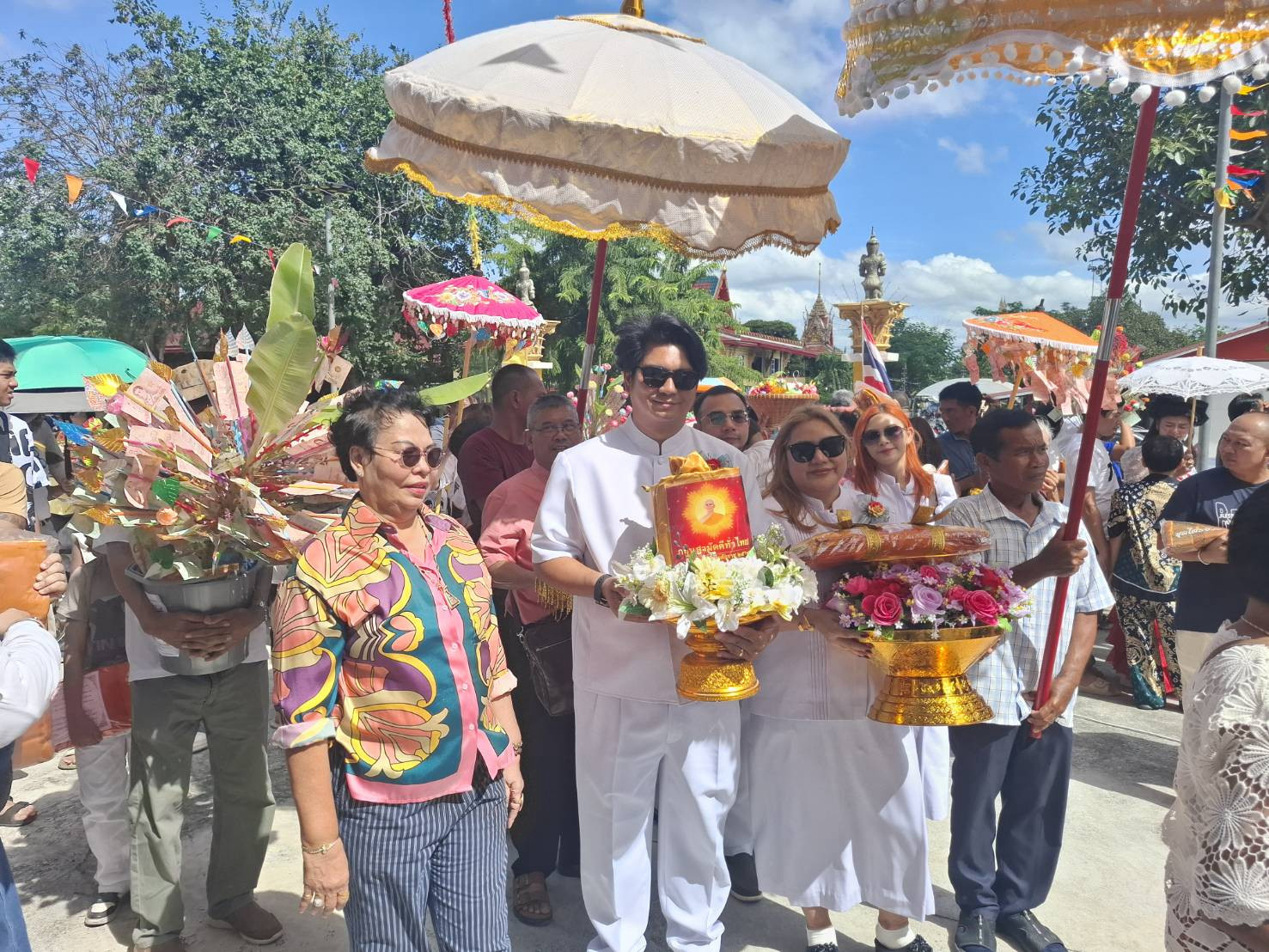 ภาพร่วมพิธีกรรมวัดโคกยายเกตุ