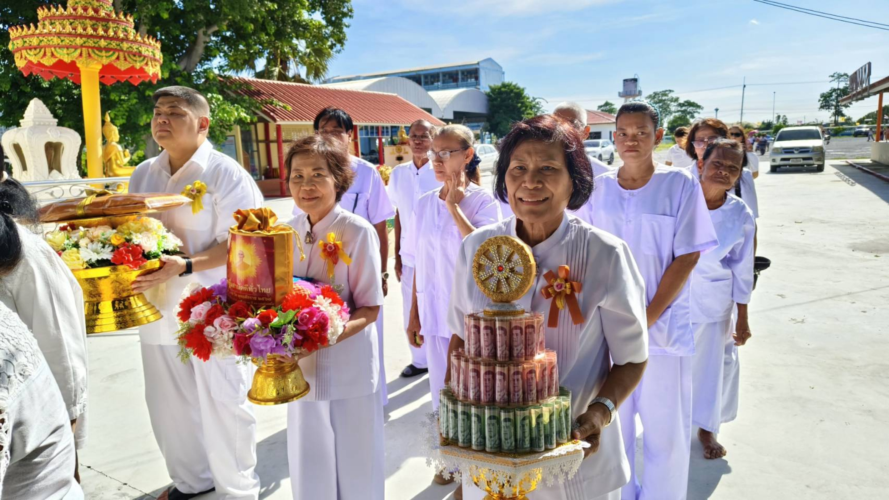 ภาพร่วมพิธีกรรมวัดโบสถ์ดอนลำแพน