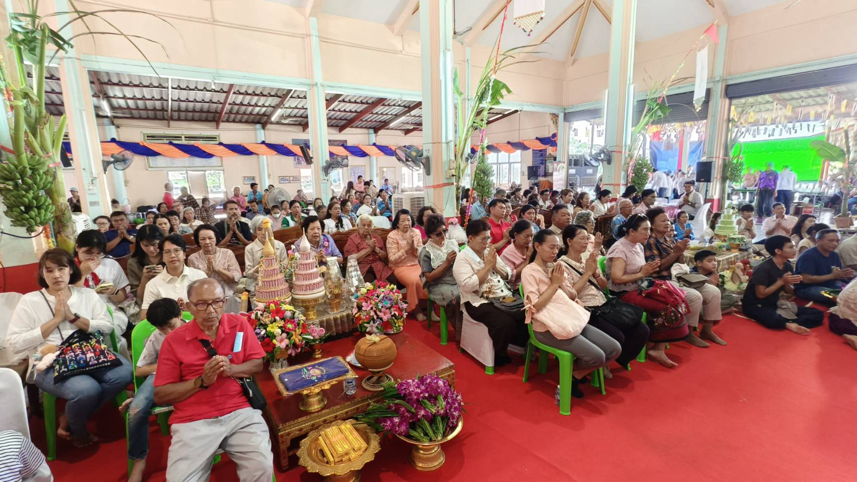 ภาพร่วมพิธีกรรมวัดโบสถ์ดอนลำแพน