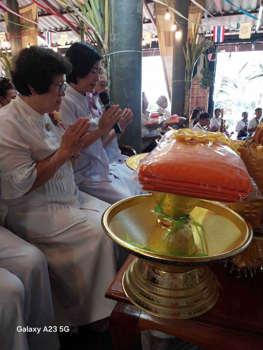 ภาพกล่าวคำถวายกฐินวัดหนองยาว