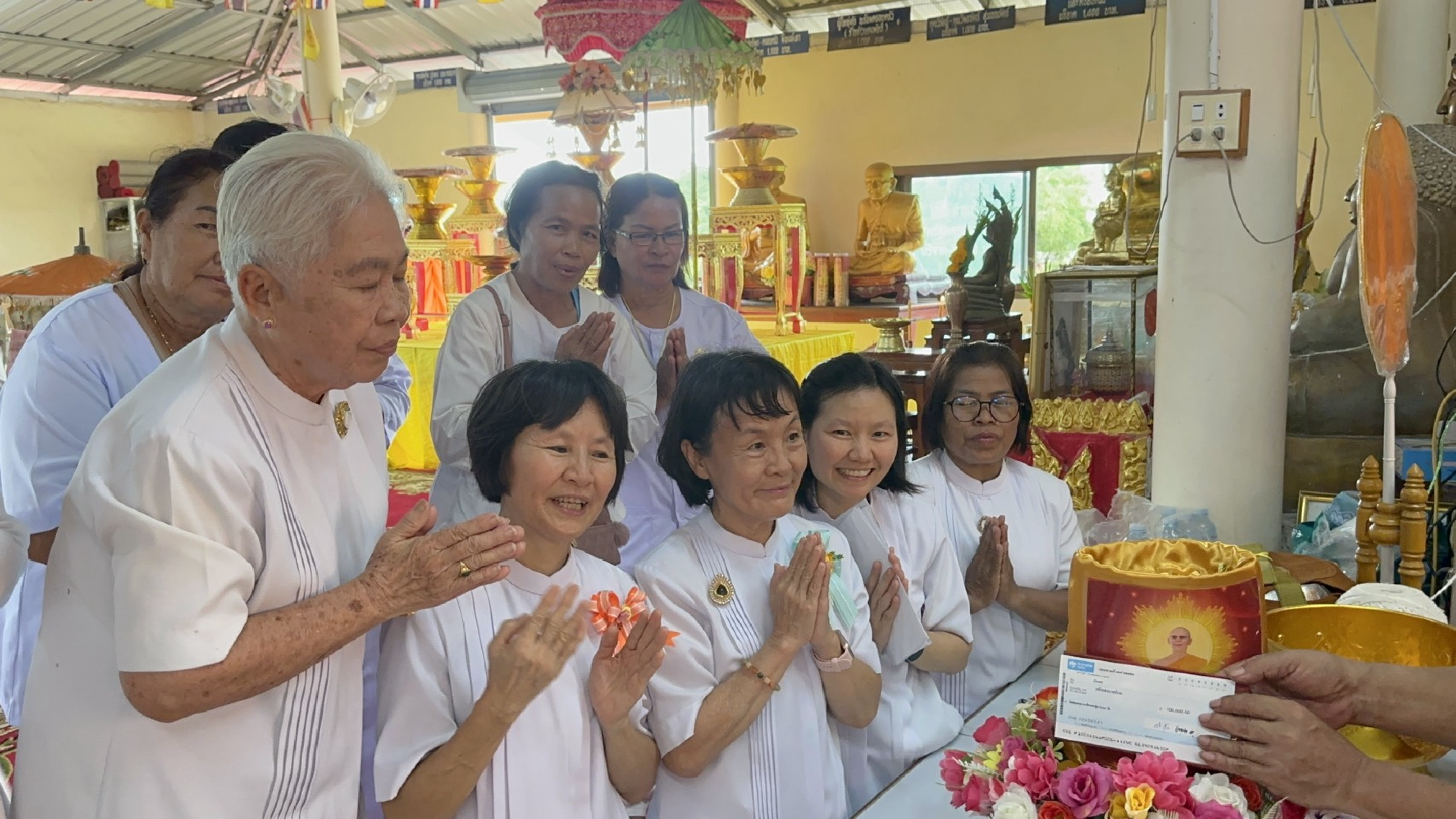 ภาพร่วมพิธีกรรมวัดเขาสวรรค์