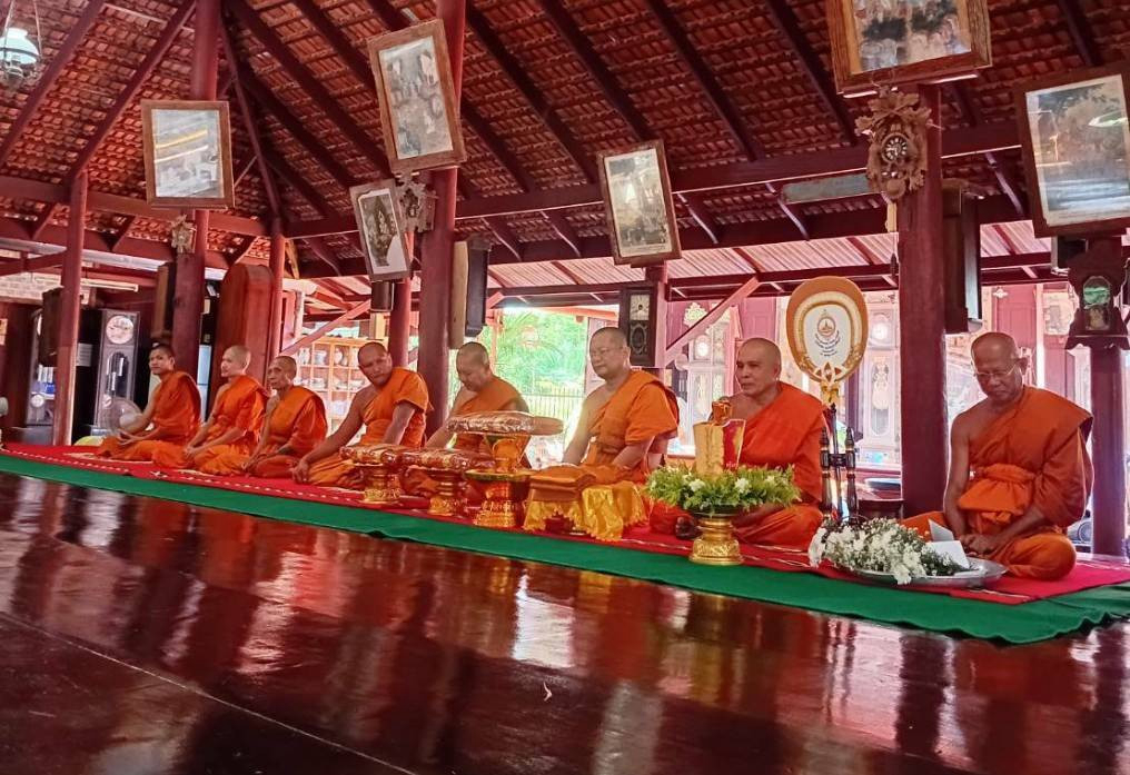 ภาพร่วมพิธีกรรมวัดบ่อพุ