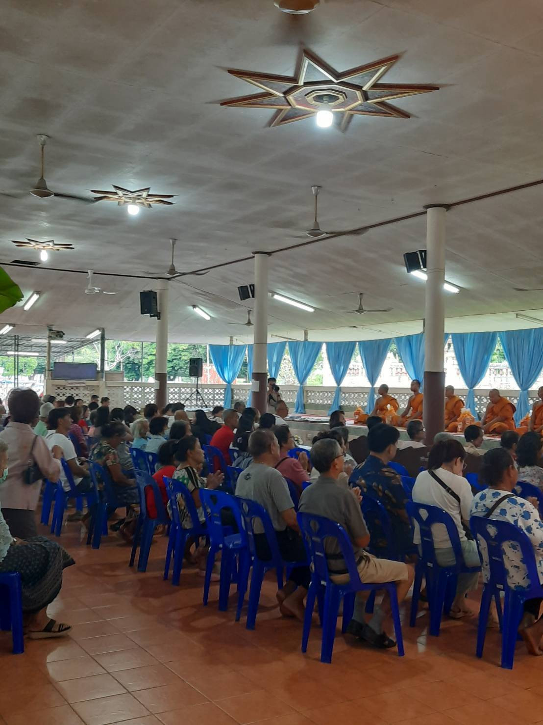 ภาพร่วมพิธีกรรมวัดบุญญวาสวิหาร