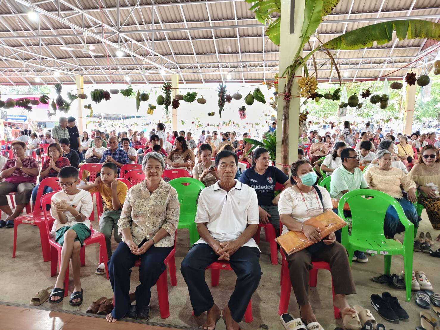 ภาพร่วมพิธีกรรมวัดคลองลาว