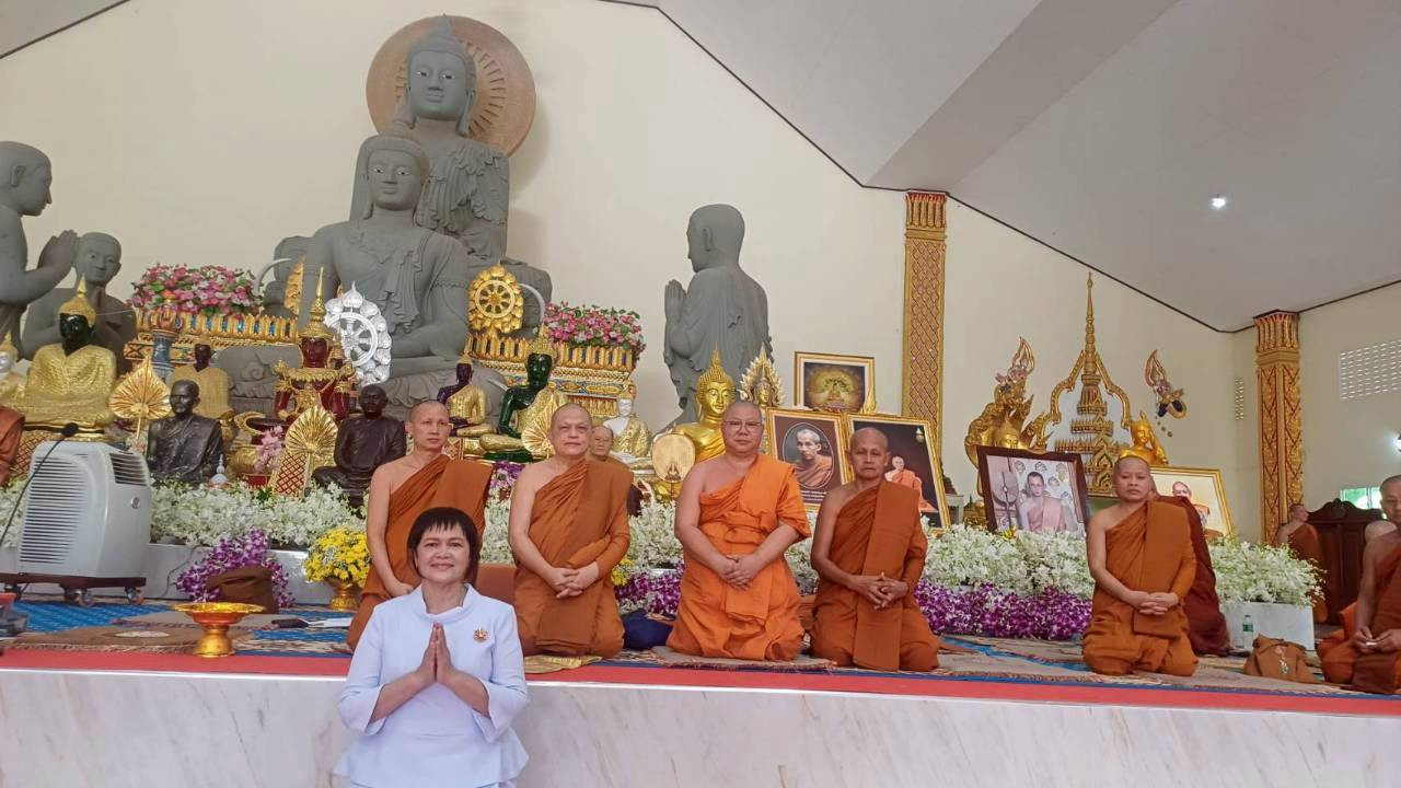 ภาพร่วมพิธีกรรมวัดคลองแจง