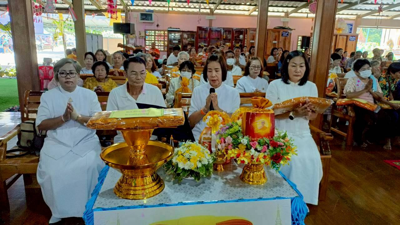 ภาพกล่าวคำถวายกฐินวัดทุ่งเพล