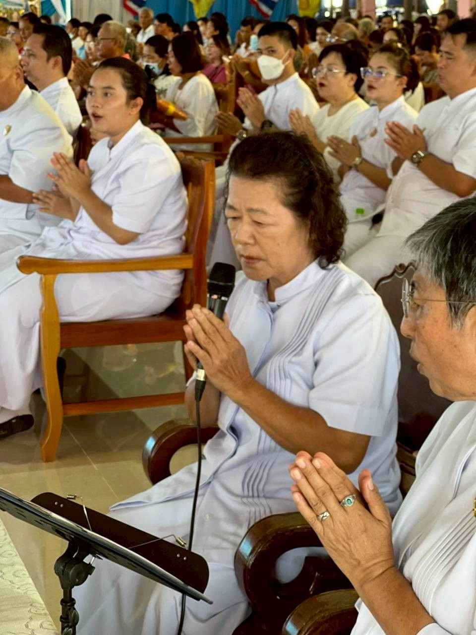 ภาพกล่าวคำถวายกฐินวัดคลองบอน