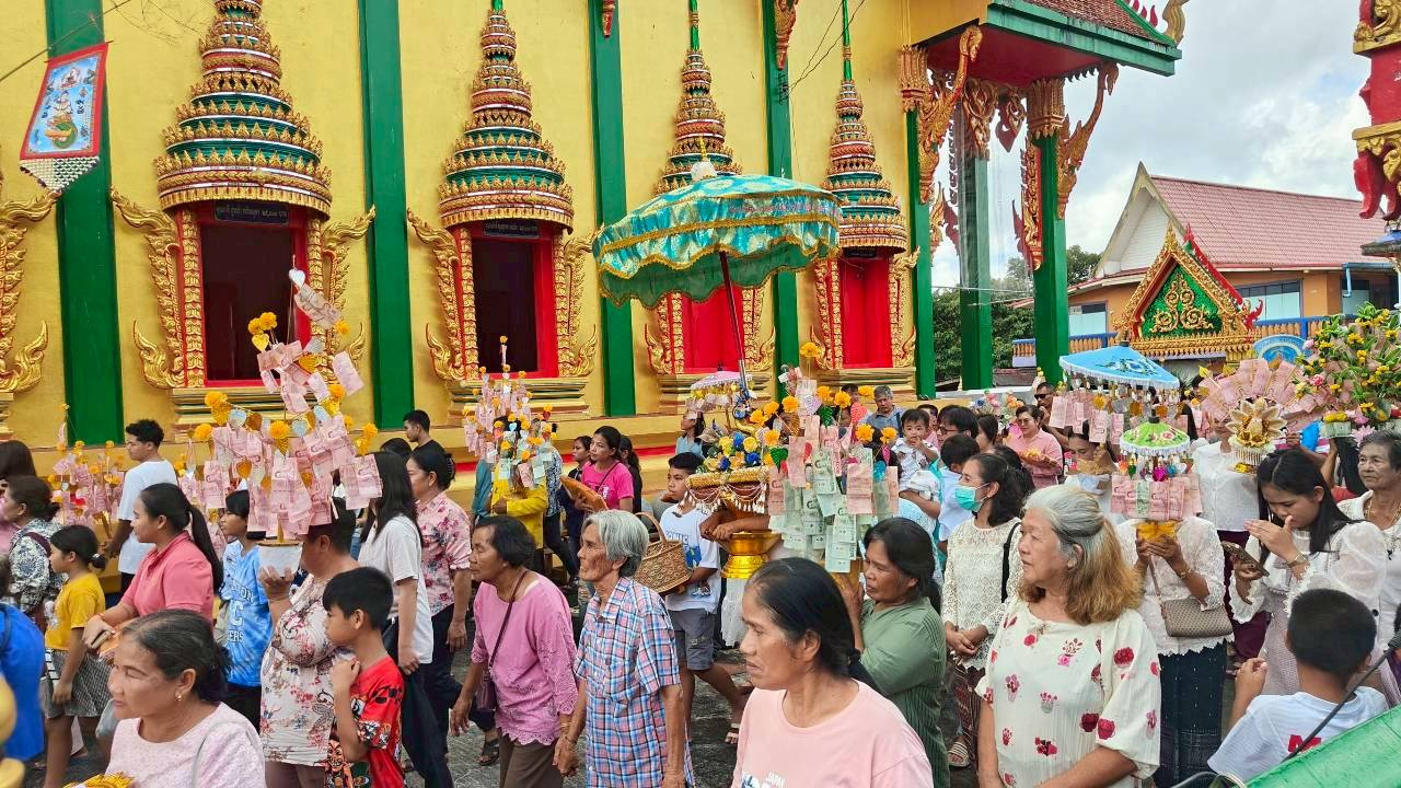 ภาพร่วมพิธีกรรมวัดเทพประสิทธาราม