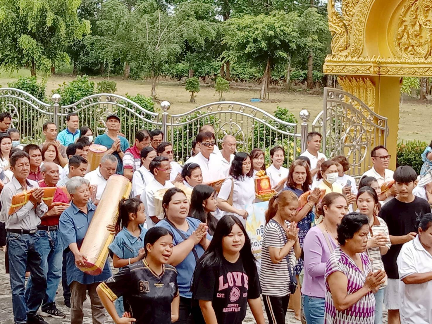 ภาพร่วมพิธีกรรมวัดกมลธรรมาราม