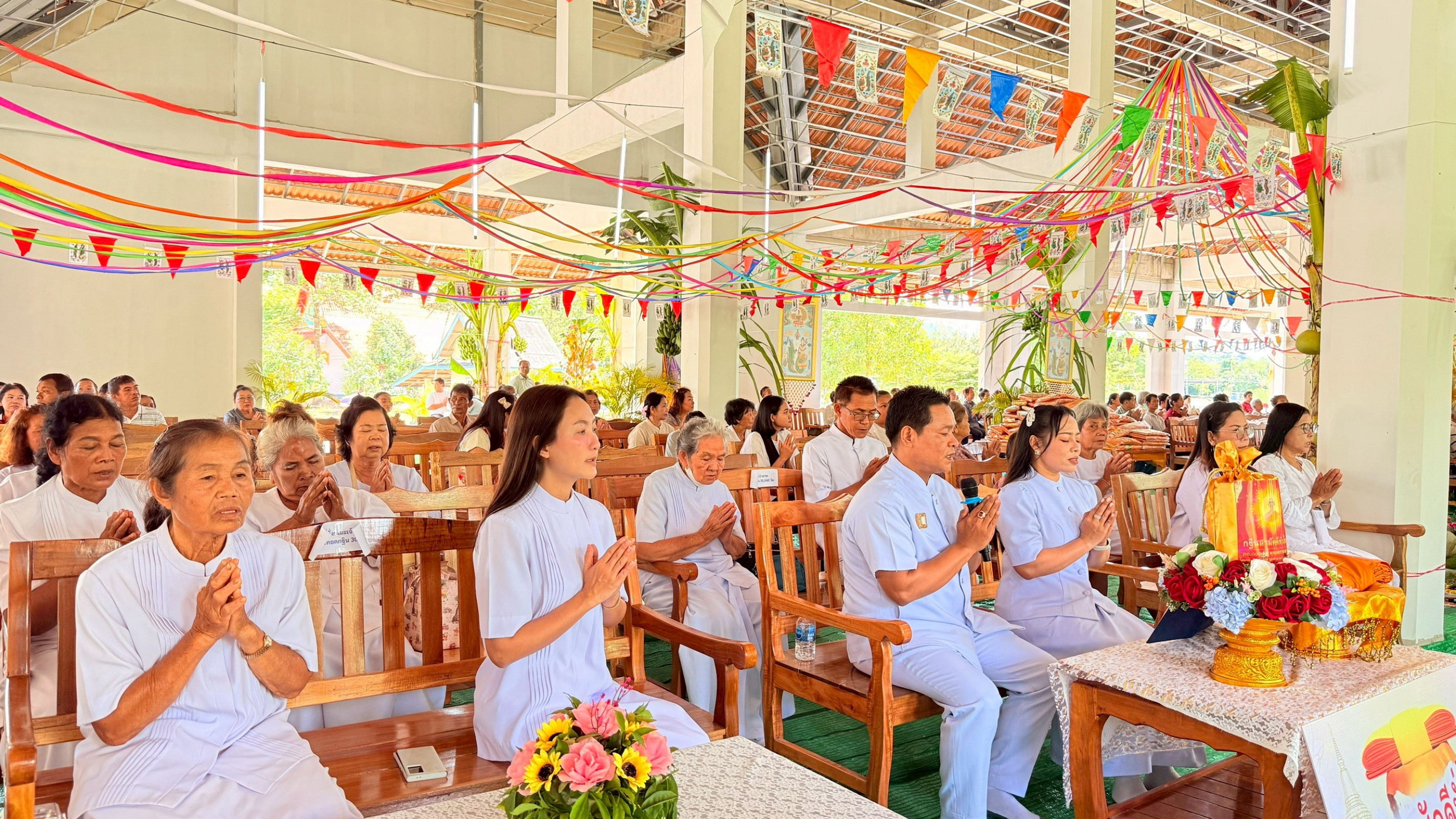 ภาพร่วมพิธีกรรมวัดคลองน้ำเป็น