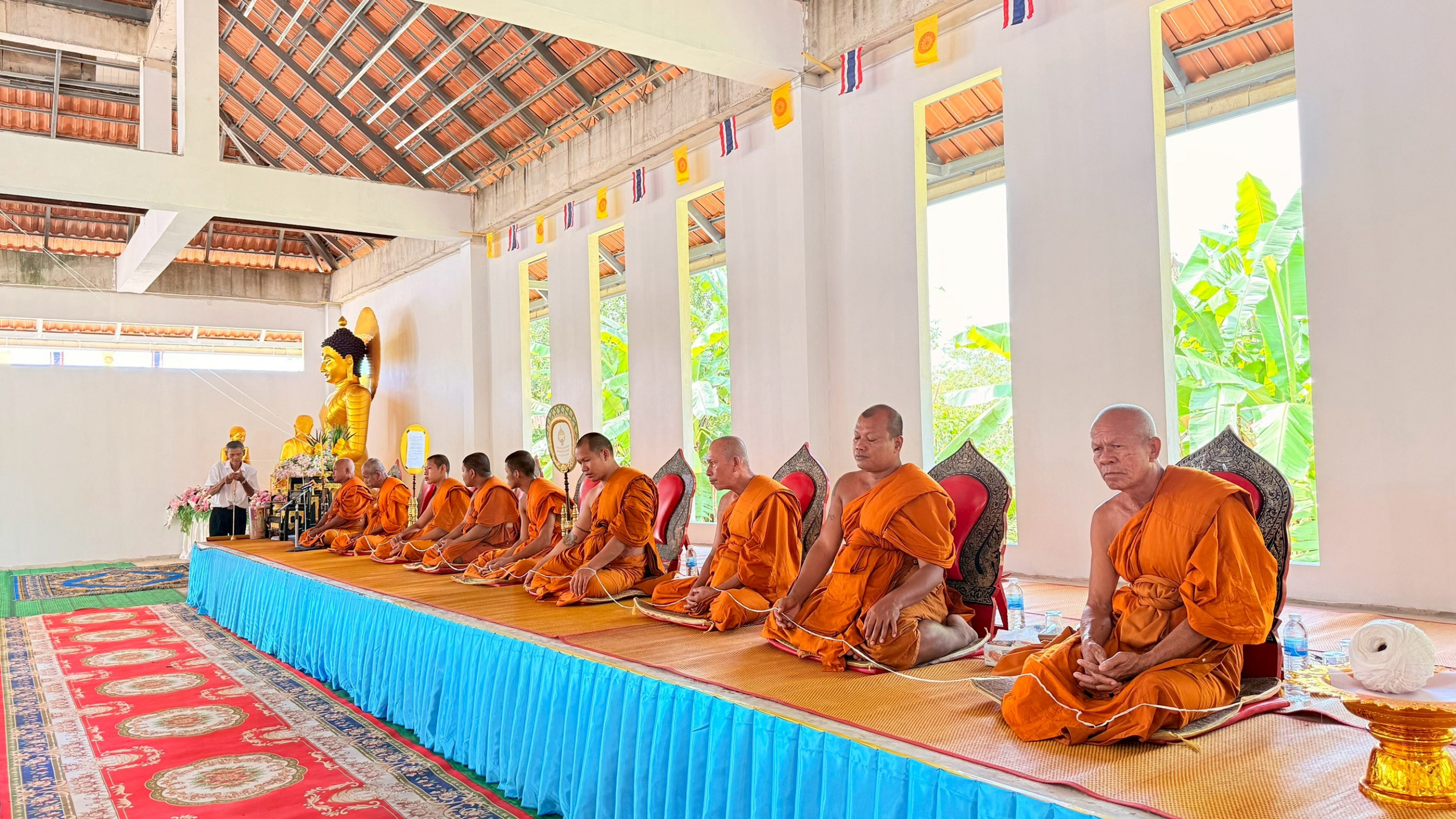 ภาพร่วมพิธีกรรมวัดคลองน้ำเป็น