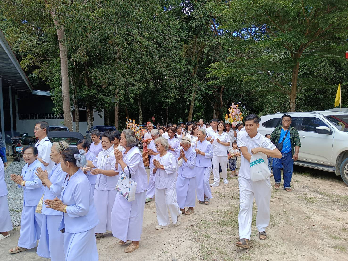 ภาพร่วมพิธีกรรมวัดคชวรรณวนาราม