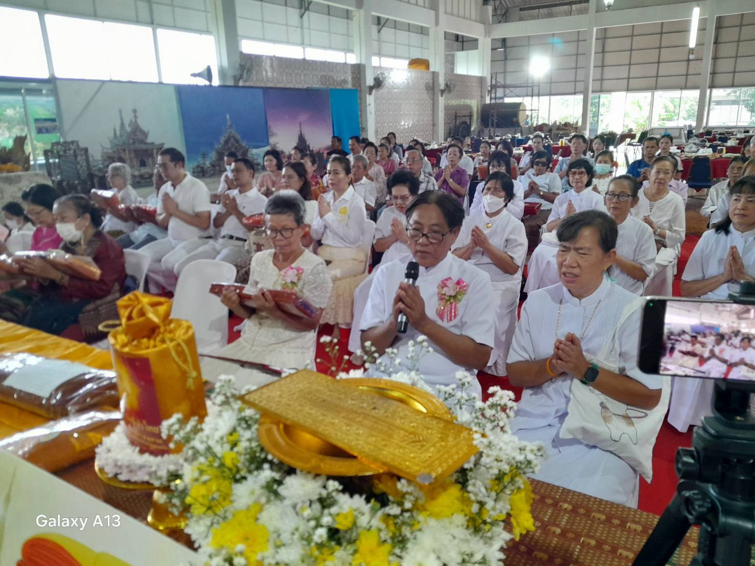 ภาพกล่าวคำถวายกฐินวัดบางแก้ว