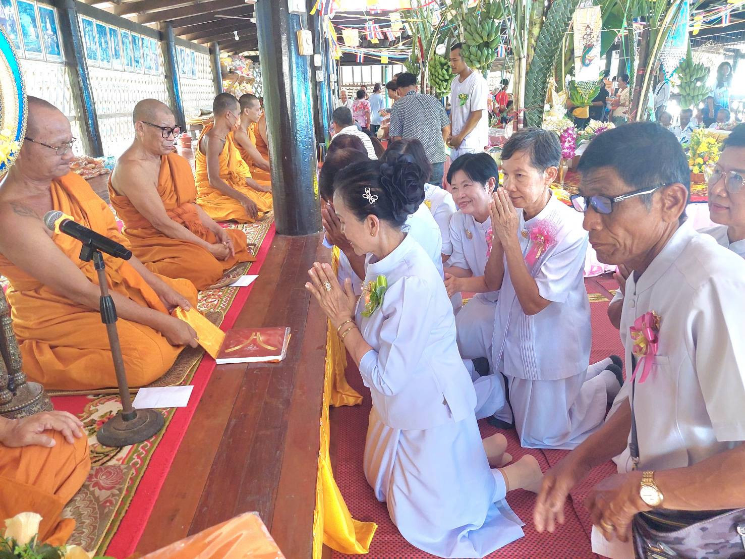 ภาพร่วมพิธีกรรมวัดทุ่งยายชี