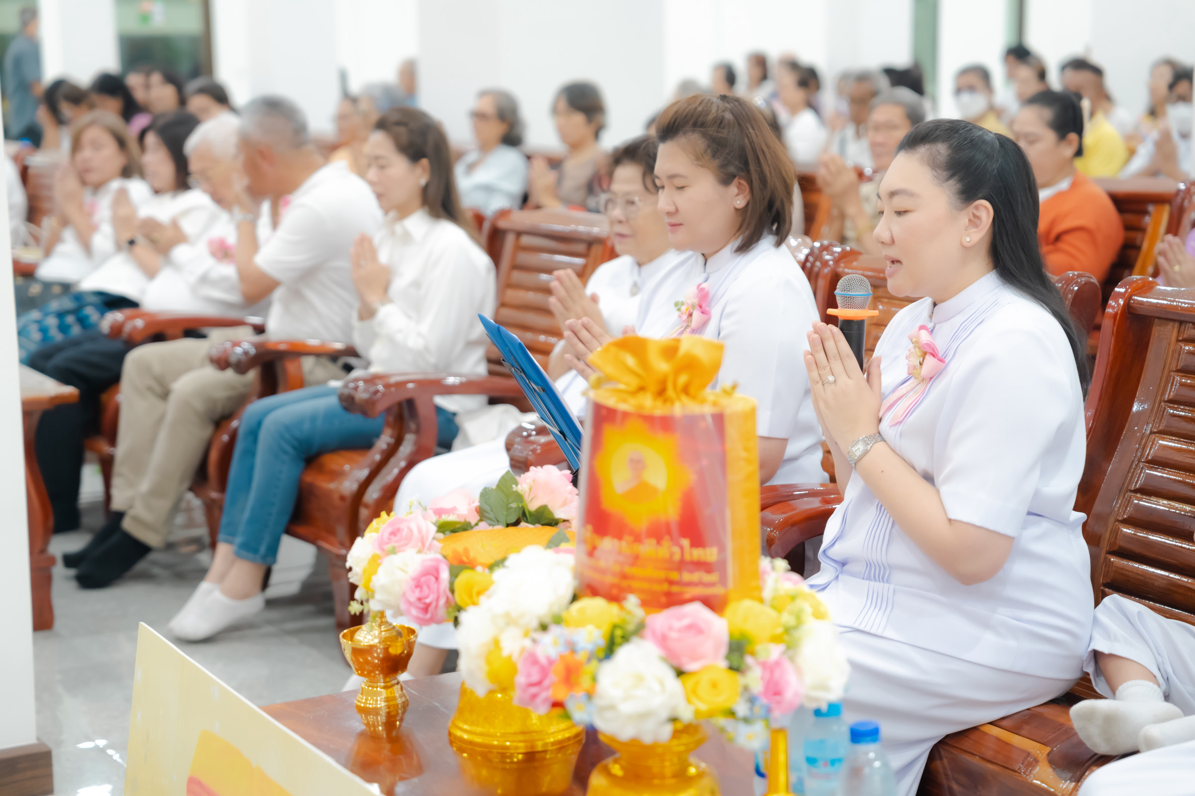 ภาพร่วมพิธีกรรมวัดไชยภูมิธาราม
