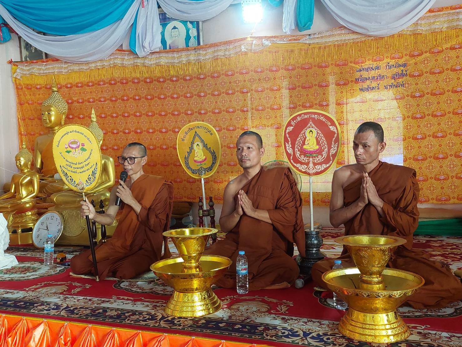 ภาพร่วมพิธีกรรมสำนักสงฆ์ป่าเขานันทา