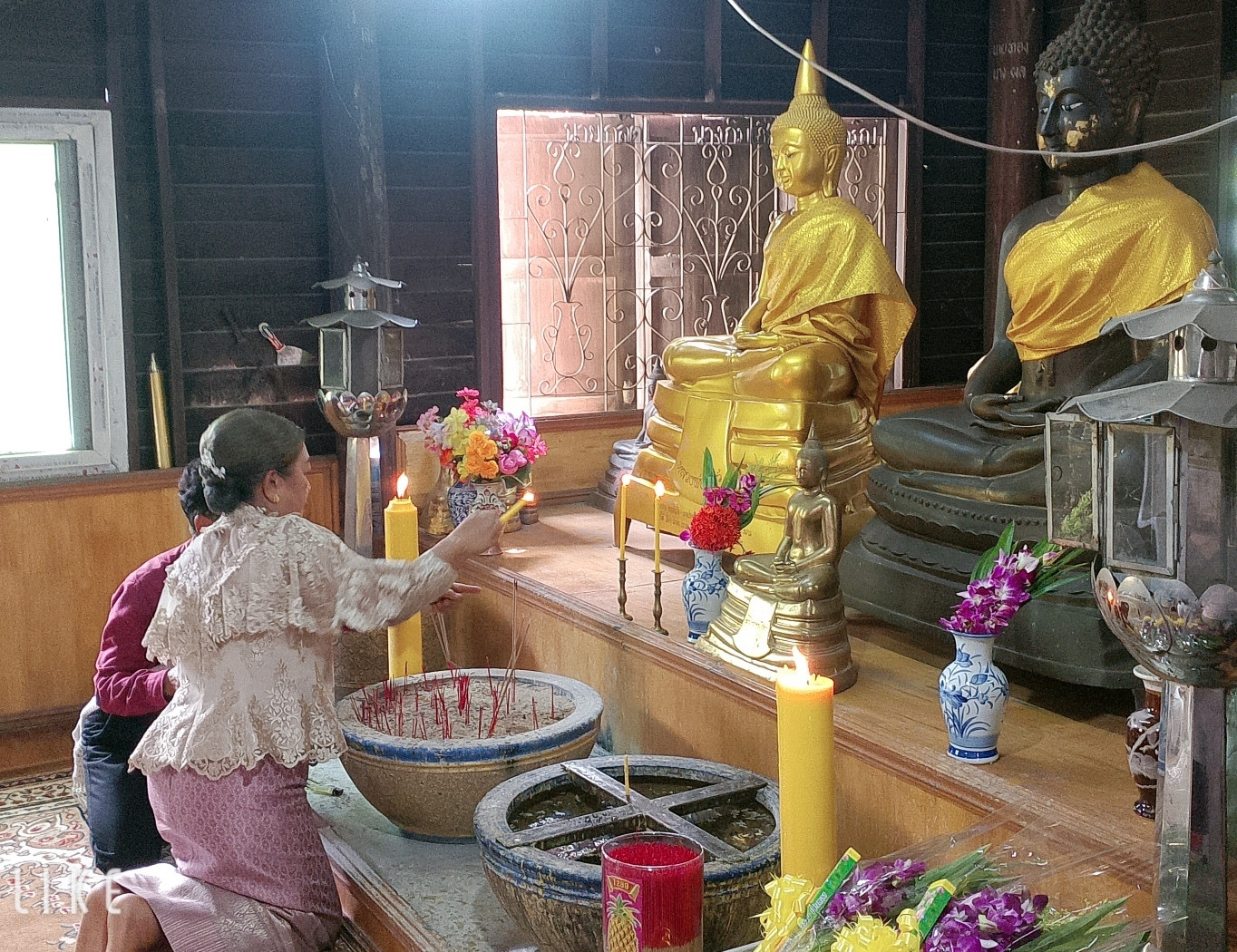 ภาพร่วมพิธีกรรมวัดแปลงยาว