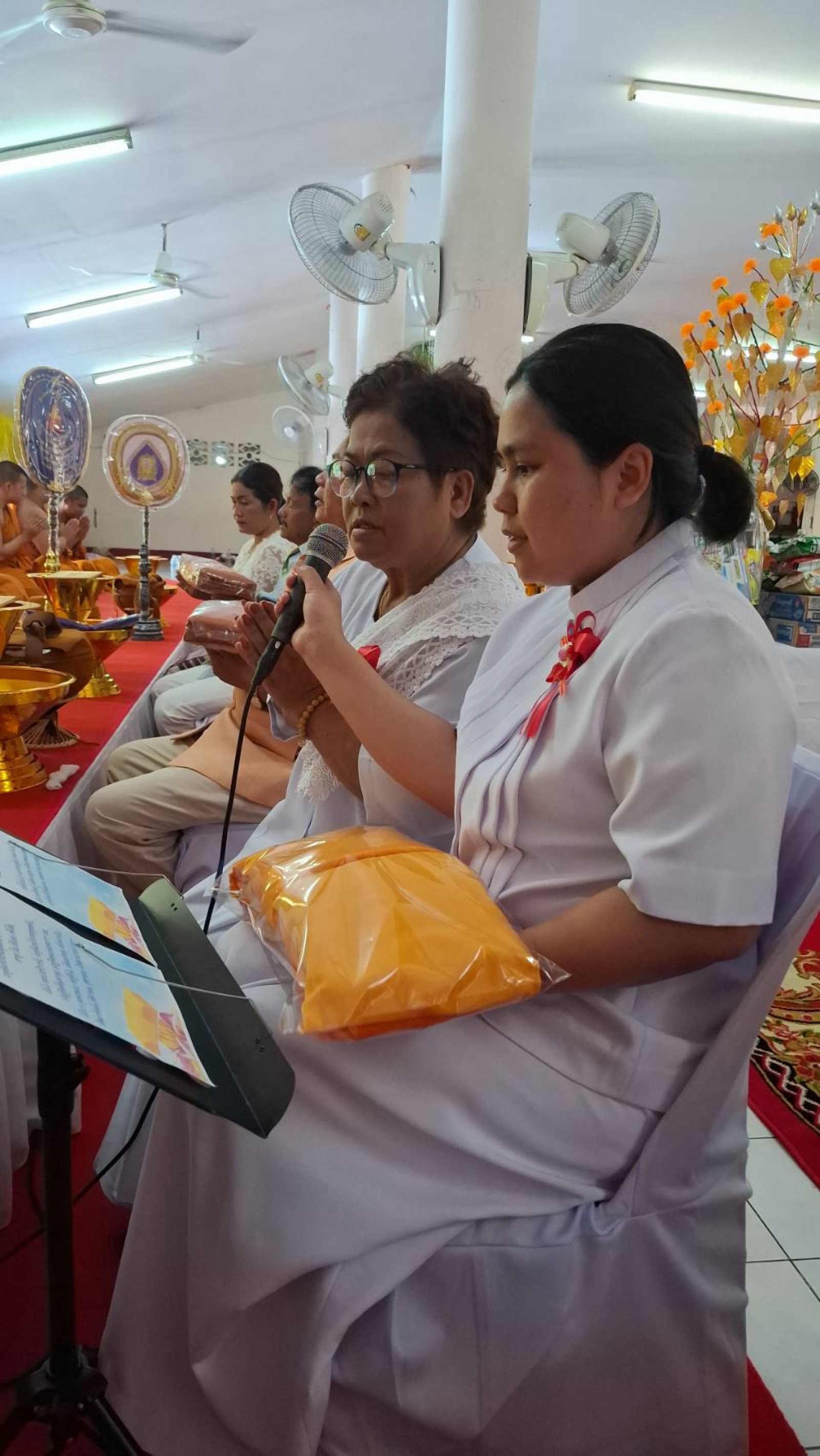 ภาพกล่าวคำถวายกฐินวัดบรรยงสุวรรณาราม