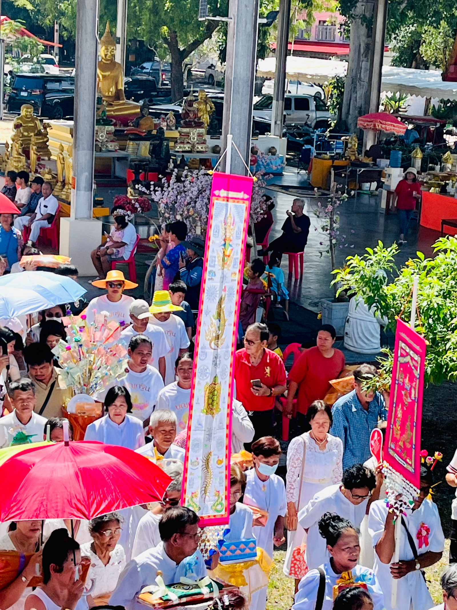 ภาพร่วมพิธีกรรมวัดเทพพนาราม