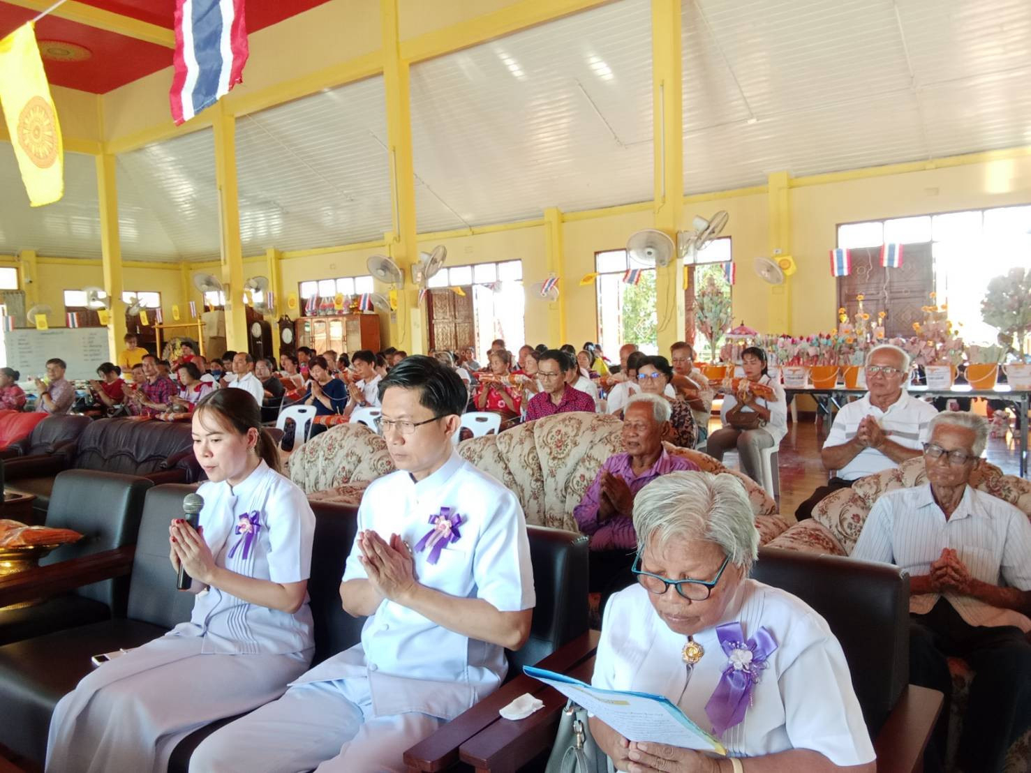 ภาพร่วมพิธีกรรมวัดปากคลองหลวงแพ่ง