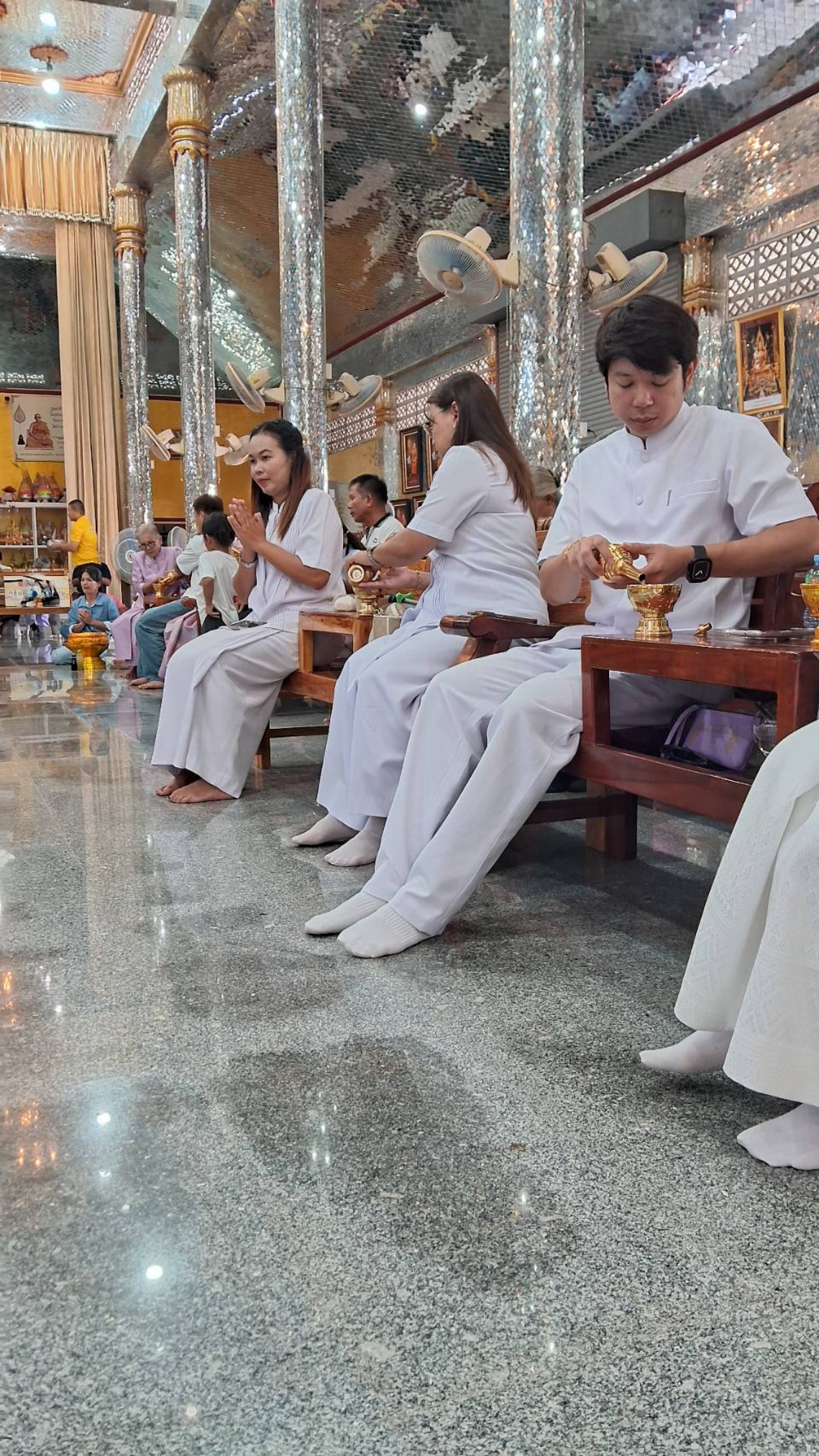 ภาพร่วมพิธีกรรมวัดบึงน้ำรักษ์