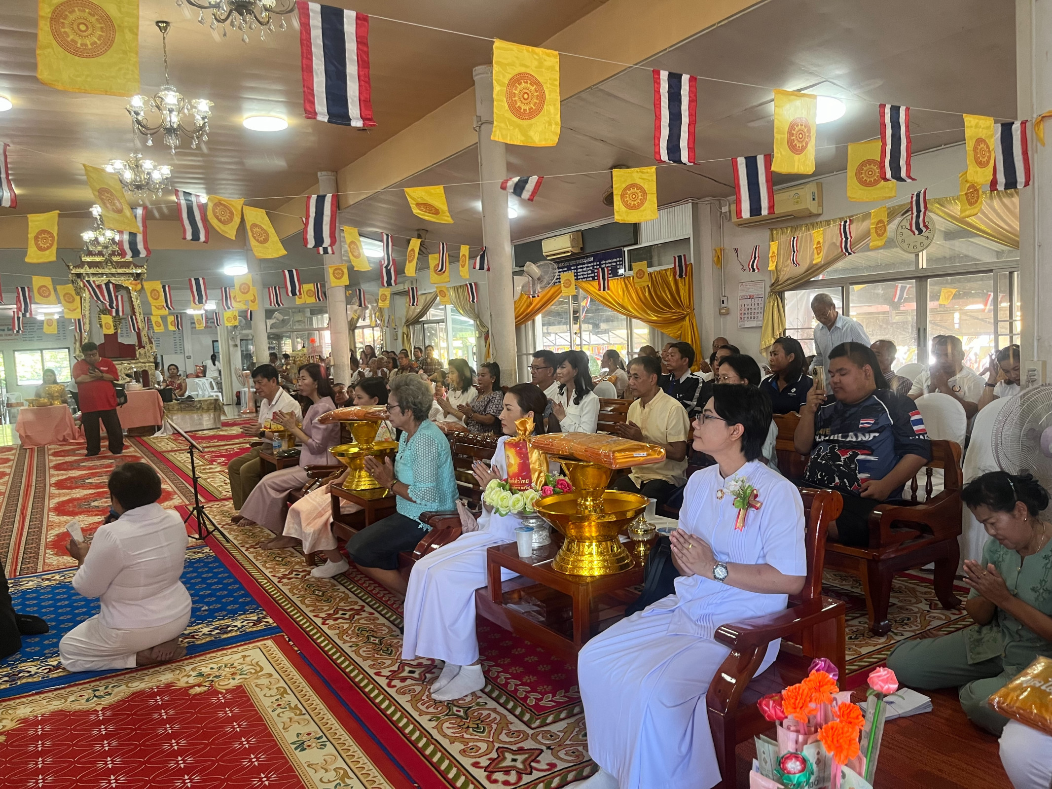 ภาพร่วมพิธีกรรมวัดวังขอน