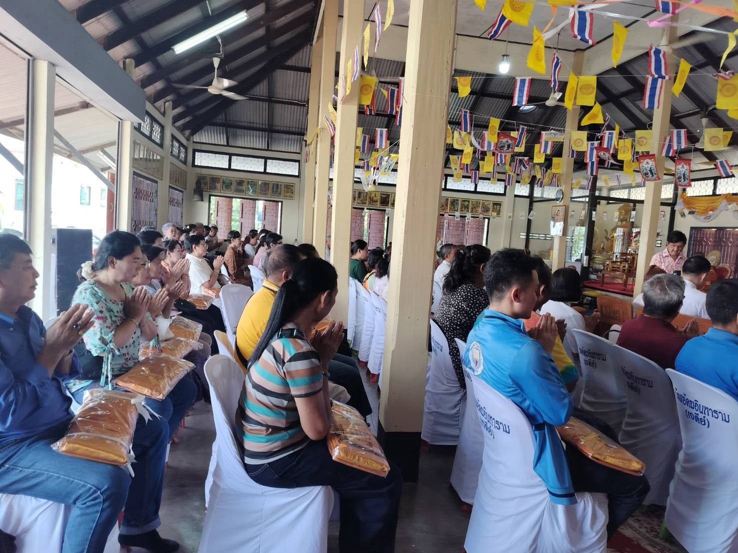 ภาพร่วมพิธีกรรมวัดพยัคฆอินทาราม