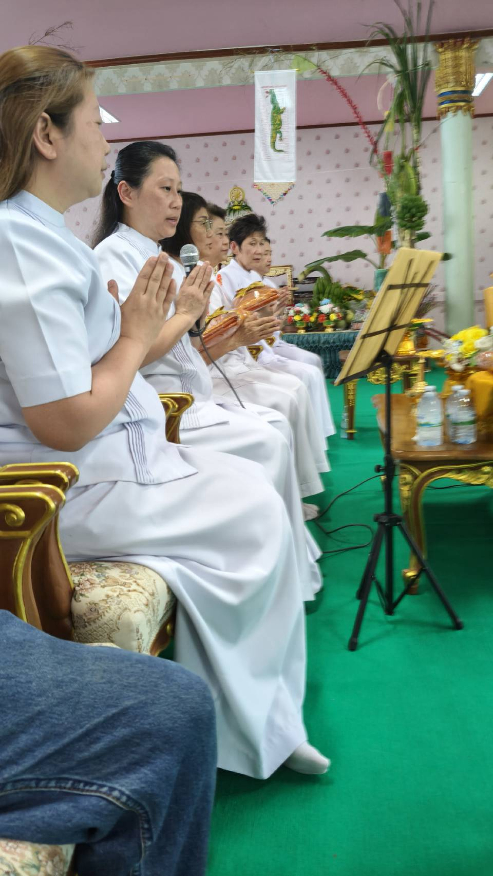 ภาพกล่าวคำถวายกฐินวัดหนองว่านเหลือง