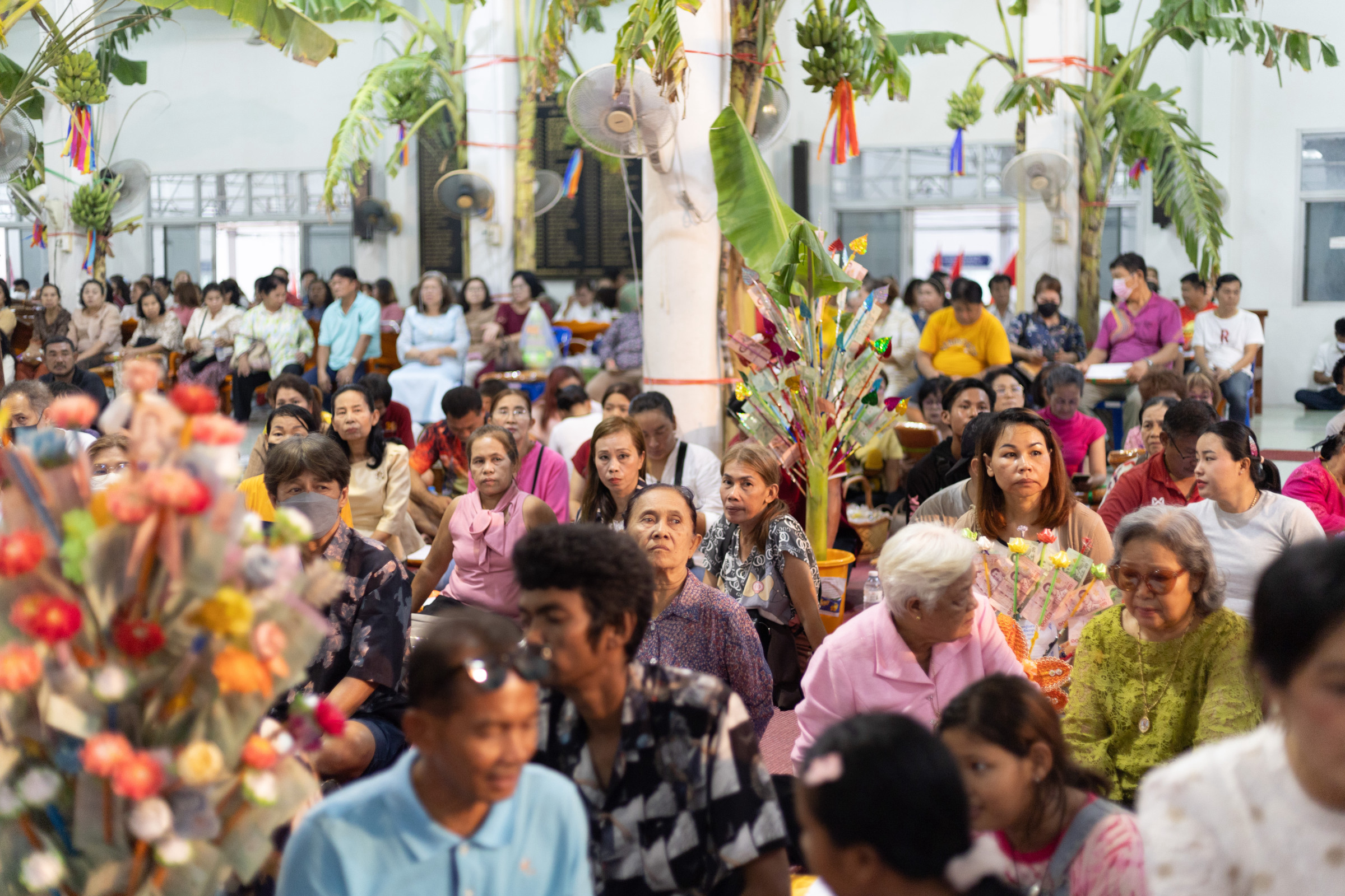 ภาพร่วมพิธีกรรมวัดหนองคล้า