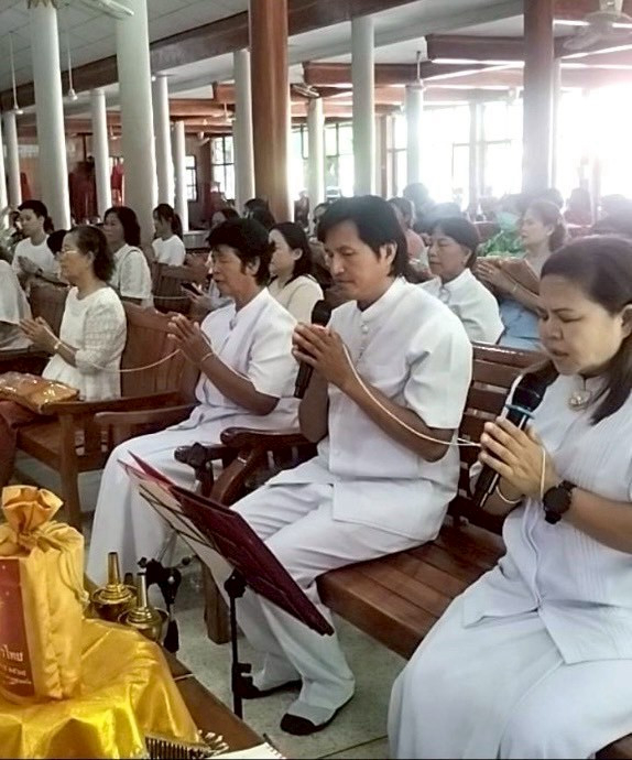 ภาพกล่าวคำถวายกฐินวัดท่าบุญมี