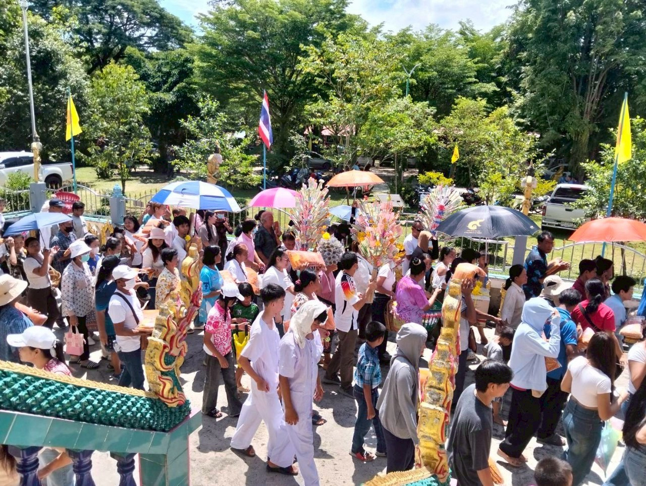 ภาพร่วมพิธีกรรมวัดท่าบุญมี