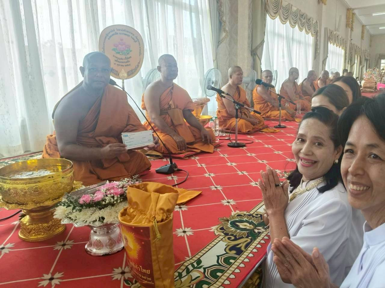 ภาพร่วมพิธีกรรมวัดสามัคคีประชาราม