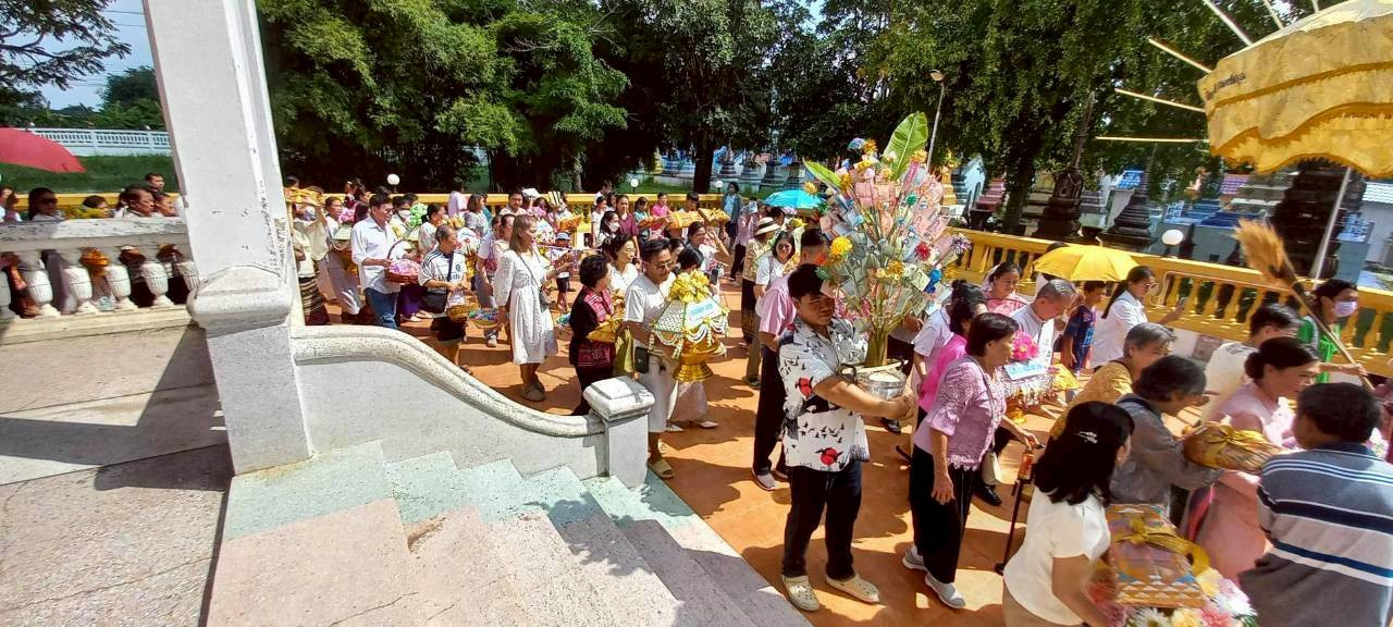 ภาพร่วมพิธีกรรมวัดบ้านช้าง