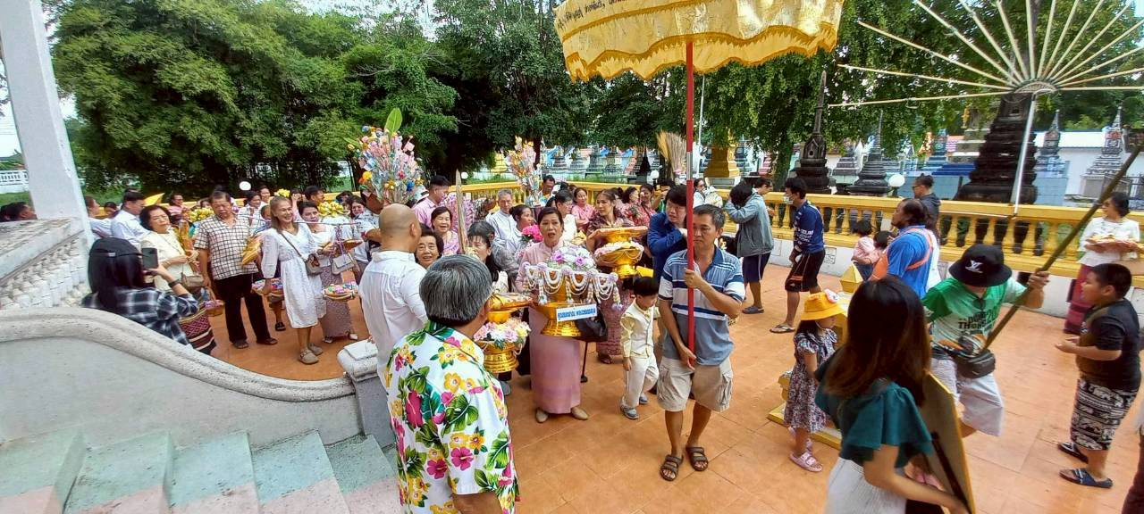 ภาพร่วมพิธีกรรมวัดบ้านช้าง