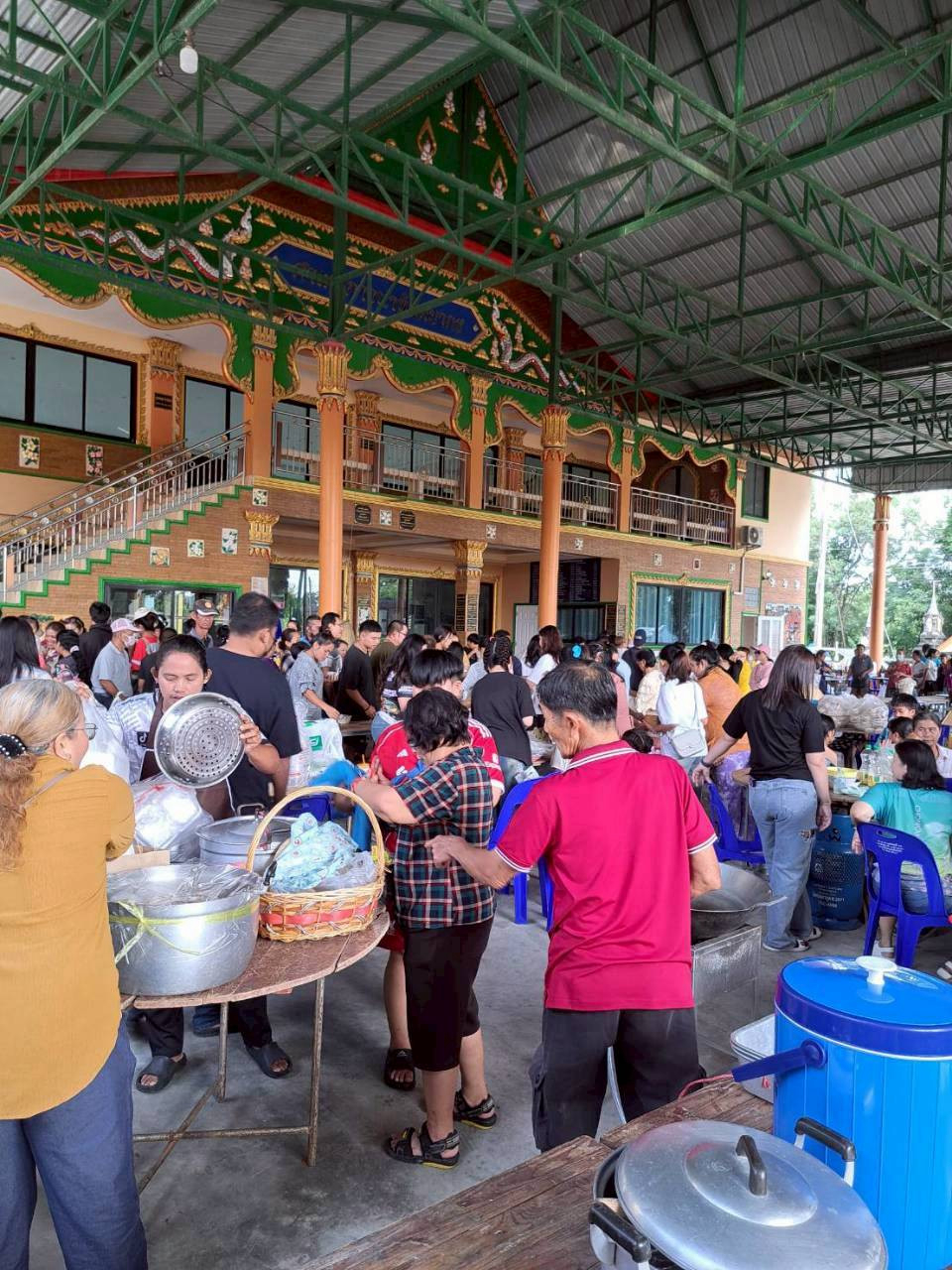 ภาพร่วมพิธีกรรมวัดหนองม่วงเก่า