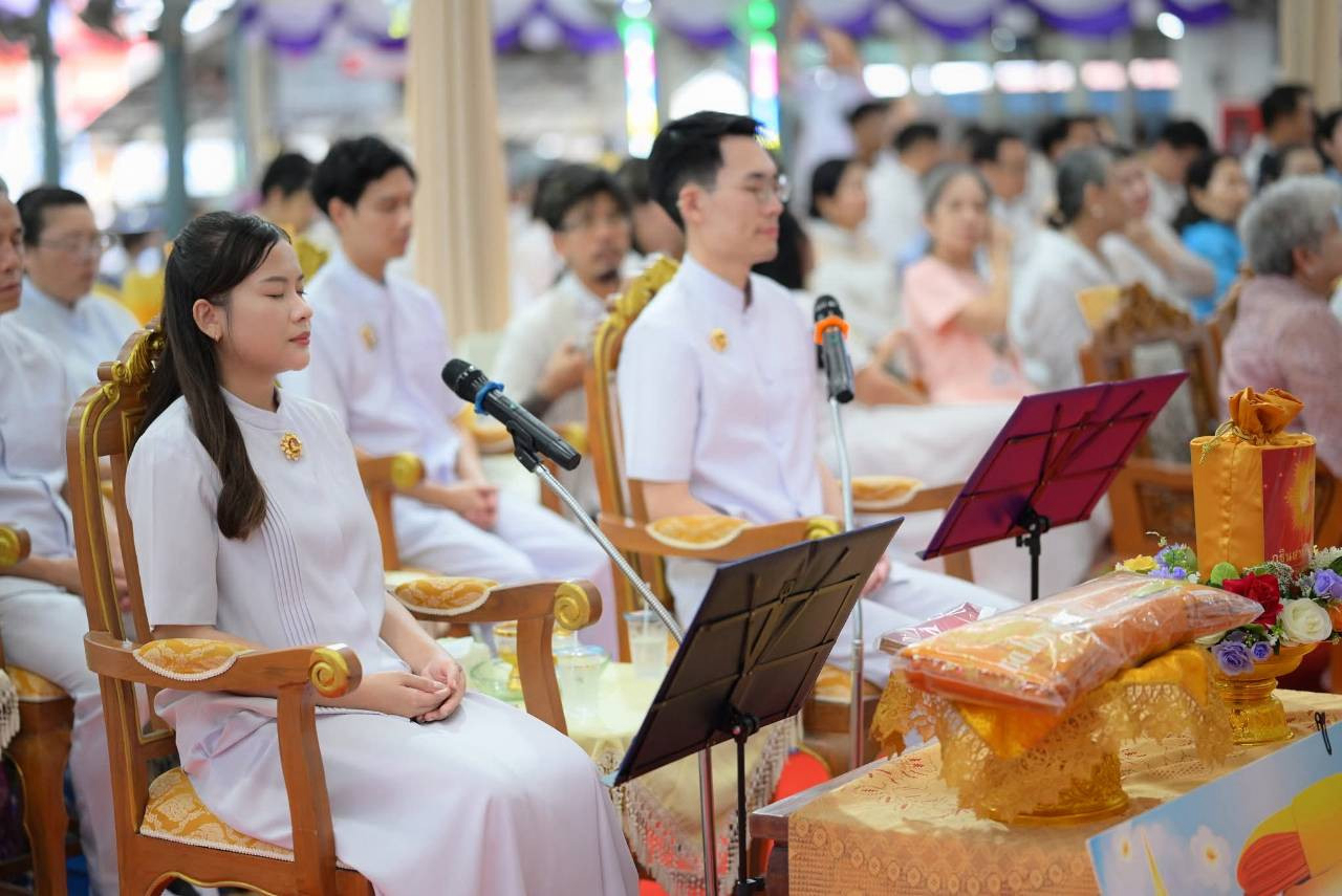 ภาพร่วมพิธีกรรมวัดใหม่สำราญ