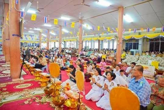 ภาพร่วมพิธีกรรมวัดประชุมคงคา