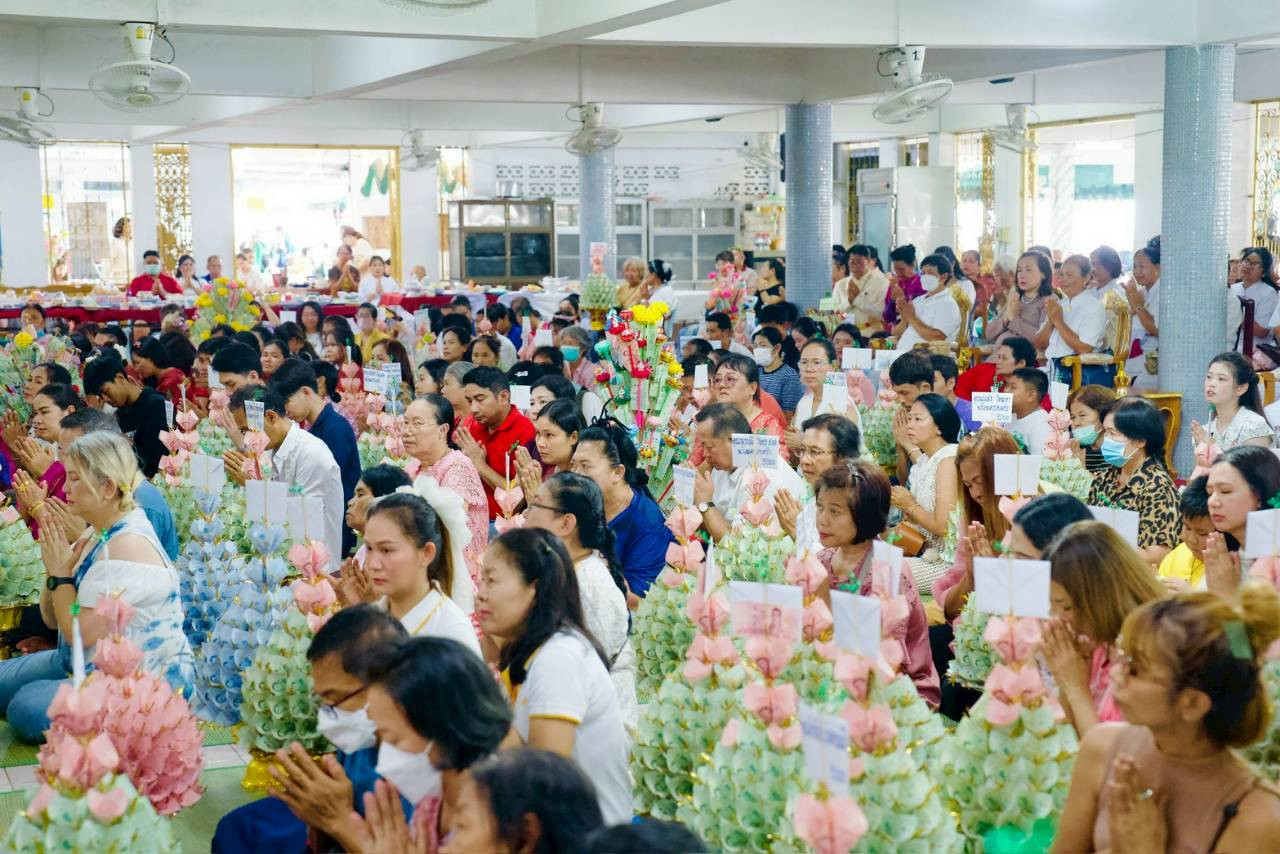 ภาพร่วมพิธีกรรมวัดศรีธรรมาราม