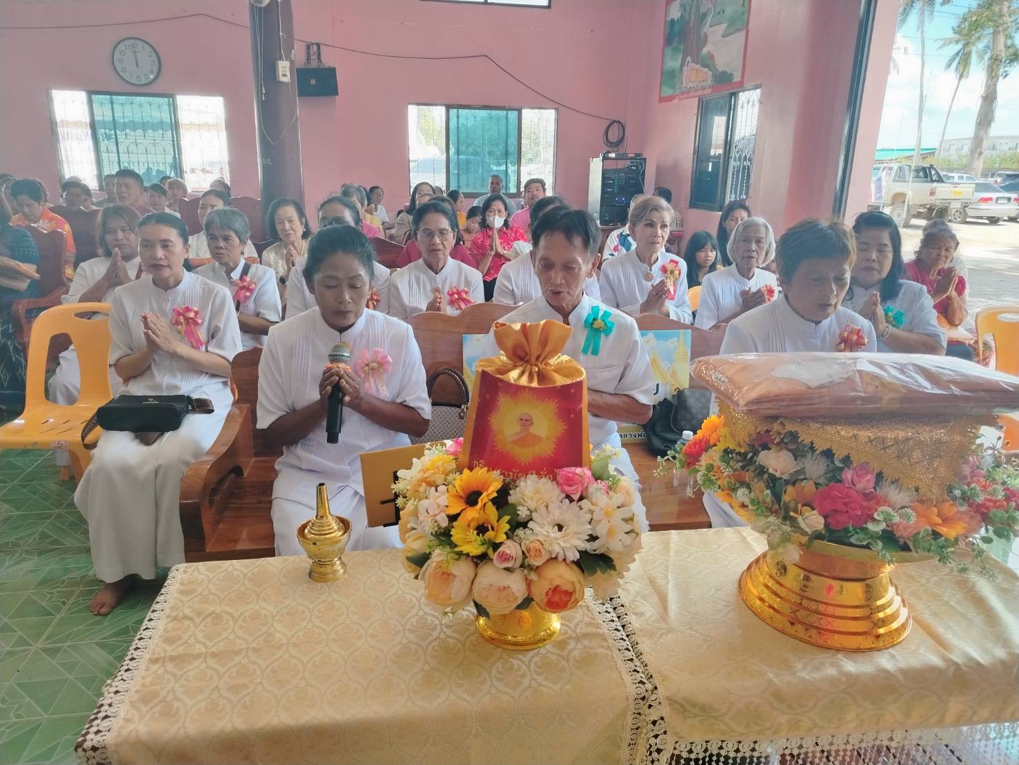 ภาพกล่าวคำถวายกฐินวัดสุวรรณาราม