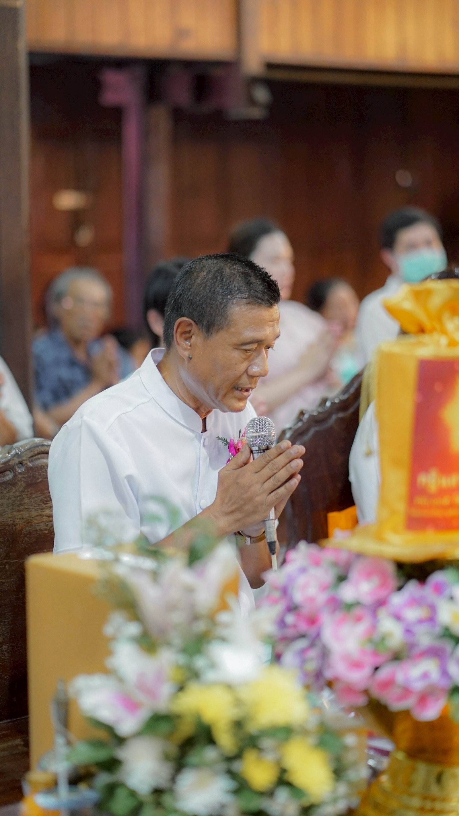 ภาพกล่าวคำถวายกฐินวัดพระยาญาติ