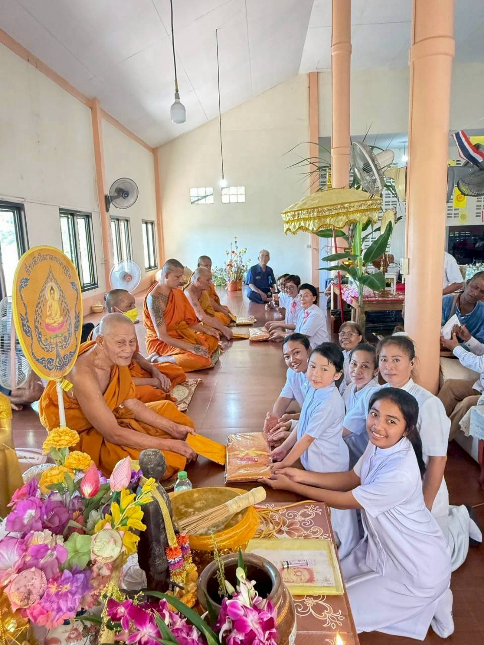 ภาพร่วมพิธีกรรมสำนักสงฆ์มโนธรรม