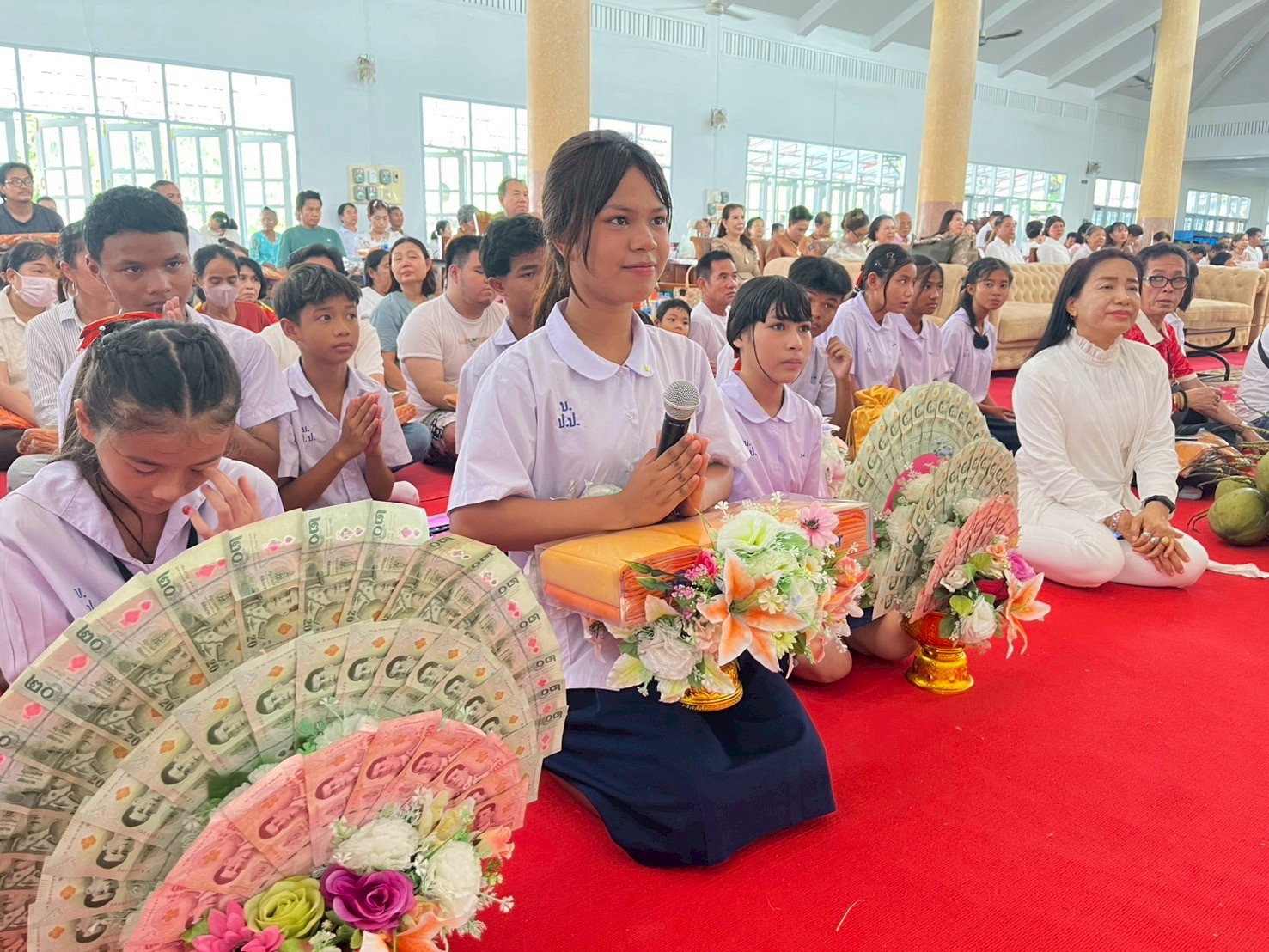 ภาพร่วมพิธีกรรมวัดหนองบอนแดง
