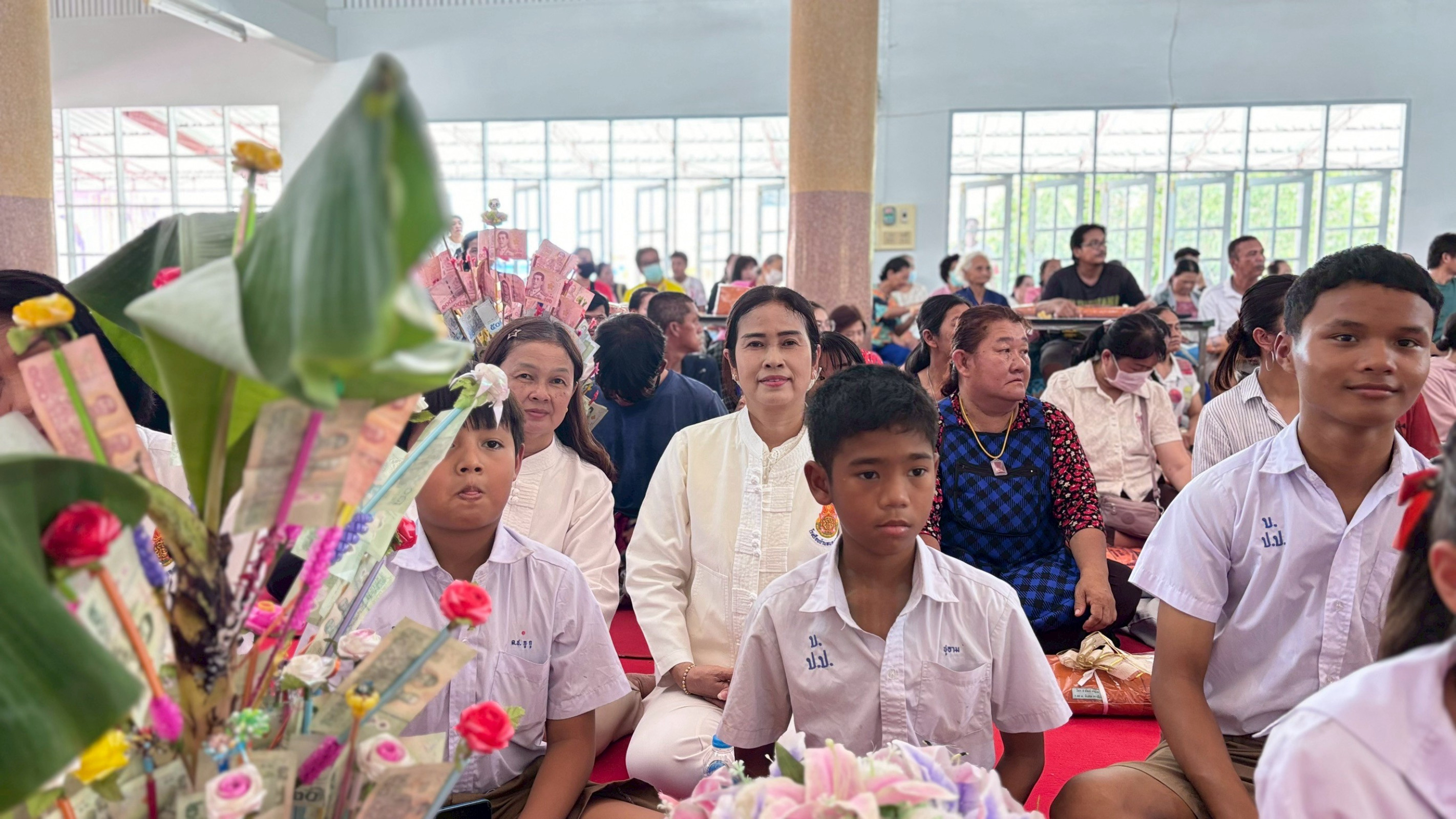 ภาพร่วมพิธีกรรมวัดหนองบอนแดง