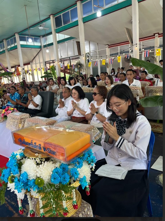 ภาพกล่าวคำถวายกฐินวัดแหลมฉบัง