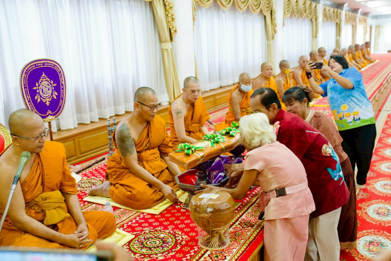 ภาพร่วมพิธีกรรมวัดสุทธาวาส